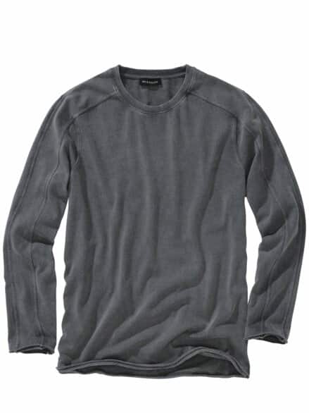 Getopptes Longsleeve anthrazit Getopptes Longsleeve anthrazit