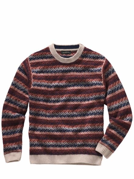 Fokus-Pullover trikolore