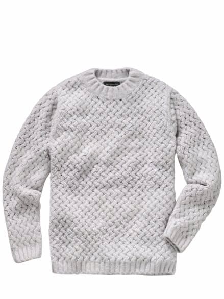 3-D-Pullover granit 3-D-Pullover granit