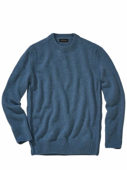 Durcheinander-Pullover azzurro Durcheinander-Pullover azzurro