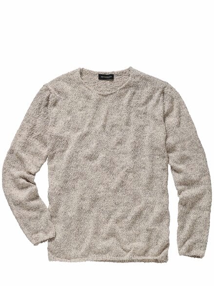 Kompatibler Sommerpullover hellgranit