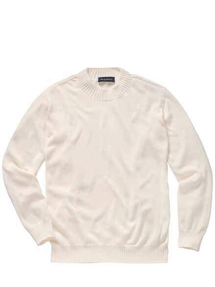 Prima-Pima-Pullover kreideweiß