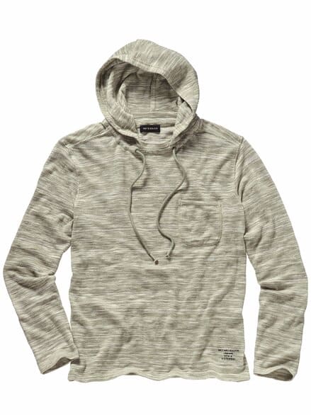 Marmor-Hoodie salbei