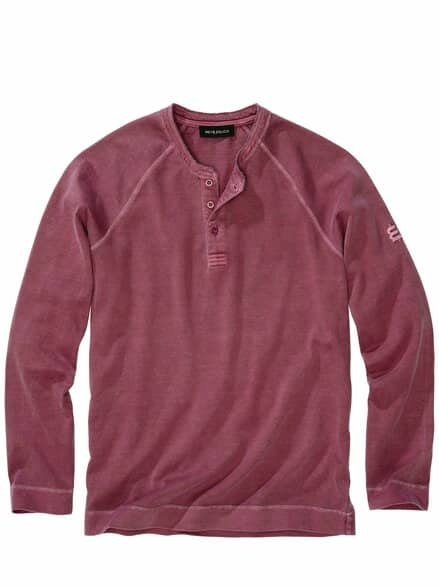 Zweitblick-Henley rosenquarz