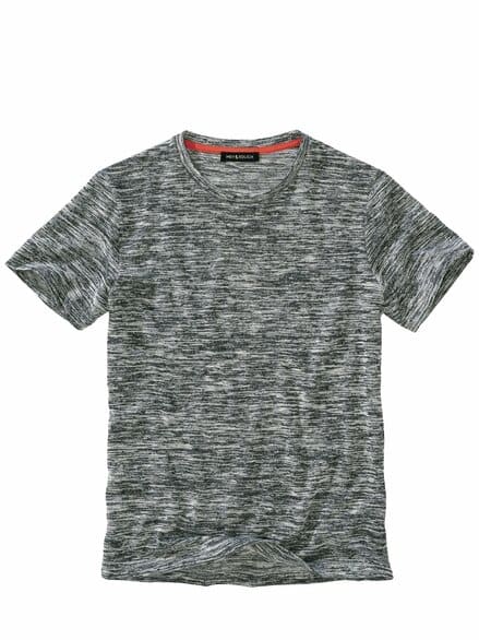 Flimmerkasten-T-Shirt granit