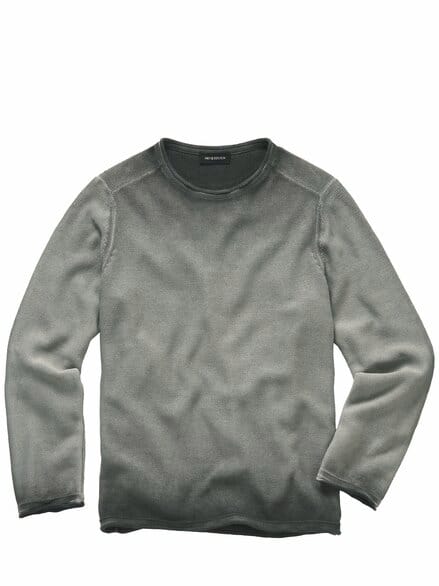 Gegenton-Pullover asphalt