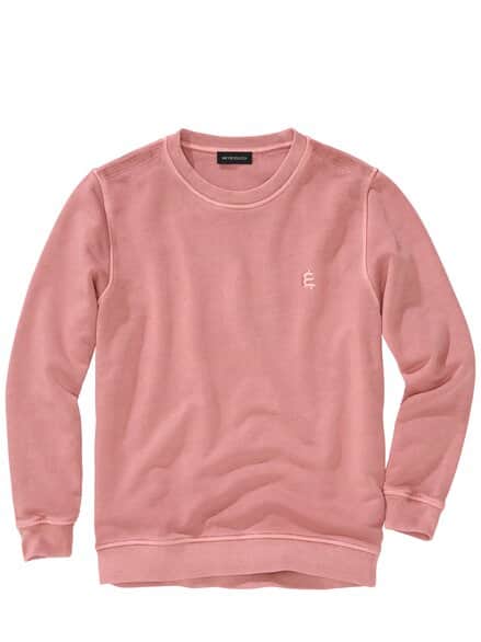 Gefährten-Sweatshirt salzrosa