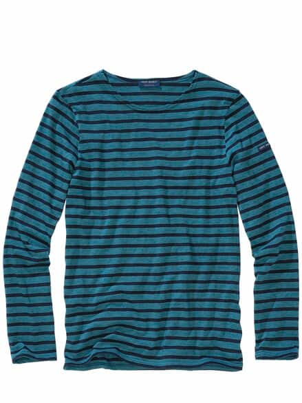 Bretagne-Shirt grün/blau