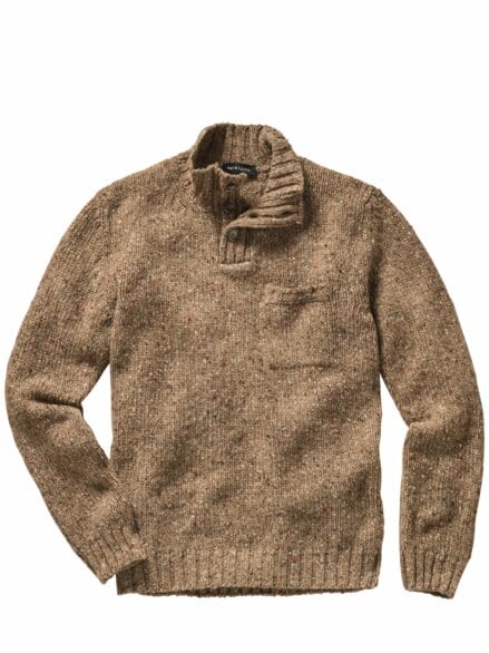 Kilcarra Tweed Troyer beige tweed