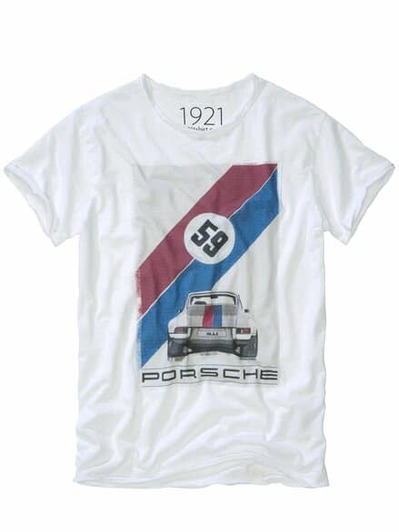 T-Shirt Carrera kreideweiß