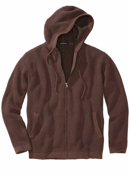 Aufbruch-Hoodie rehbraun
