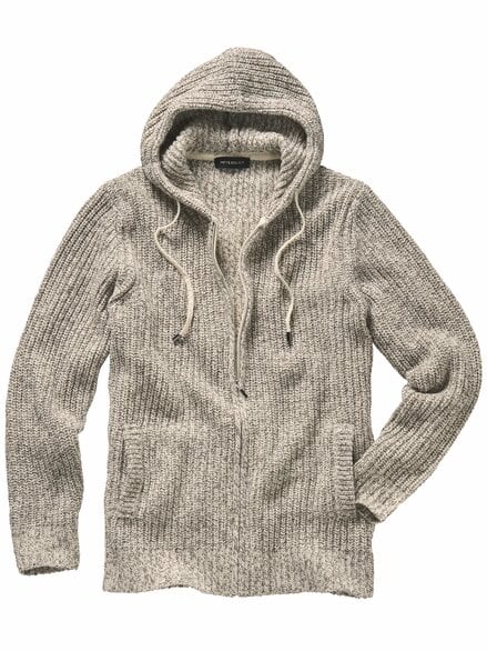 Strickjacke Ragazzo naturweiß