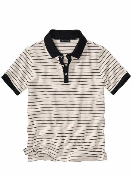 Schiri-Polo naturweiß