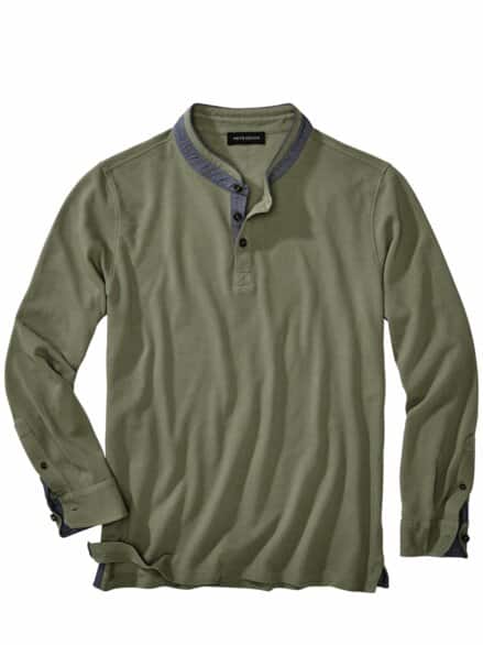 Urväter-Polo deep green