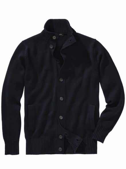 Sternstunden-Cardigan nachtblau