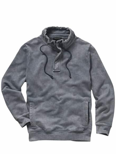 Windstärken-Sweatshirt windy grey
