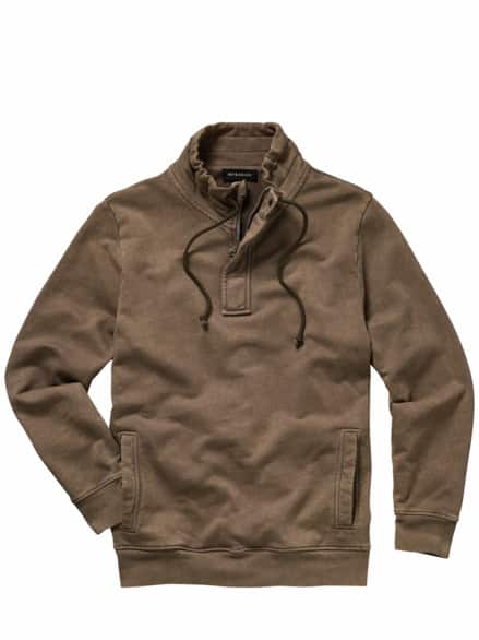 Windstärken-Sweatshirt windy brown