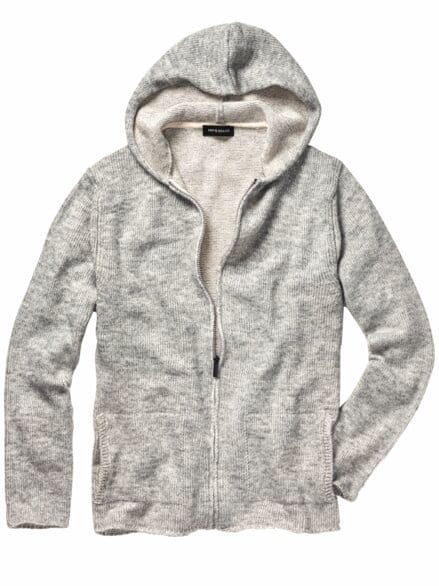 Kompatible Strickjacke schattengrau