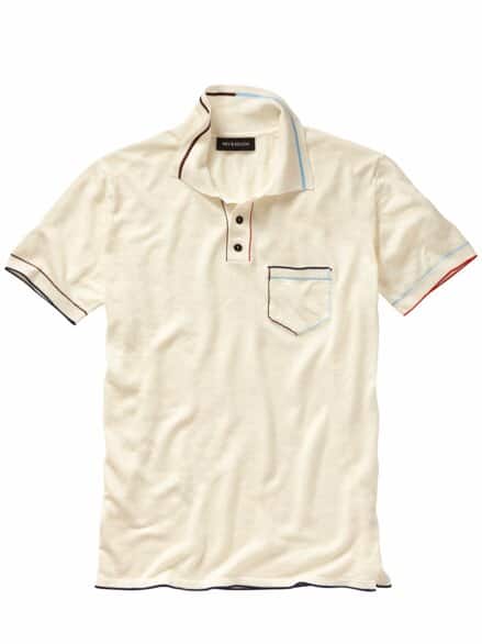 Feinsinniges Polo ecru