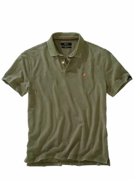 Marble-Dyed-Polo olive
