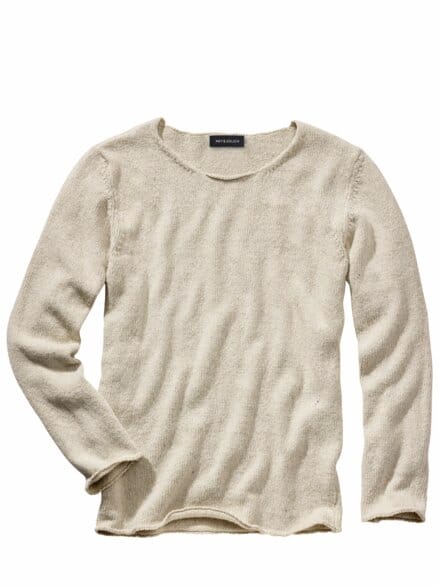 Upcycled Sweater altpapier-weiß Upcycled Sweater altpapier-weiß