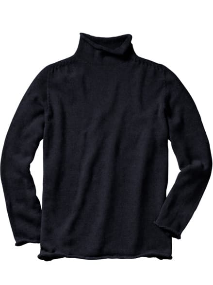 Innovationen-Pullover rabenschwarz