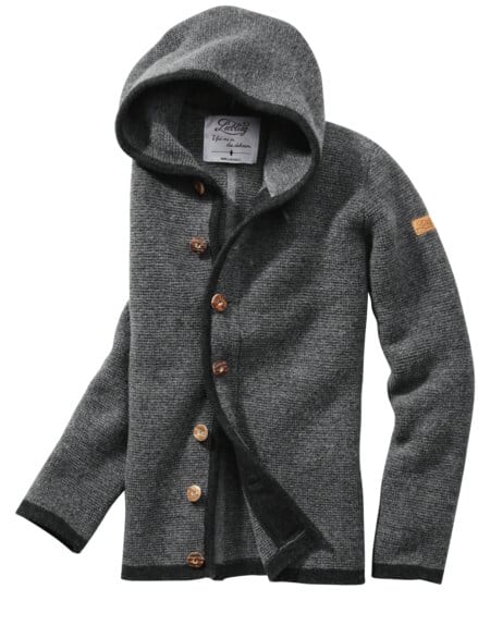Alpen-Hoodie Thomas II grau Alpen-Hoodie Thomas II grau