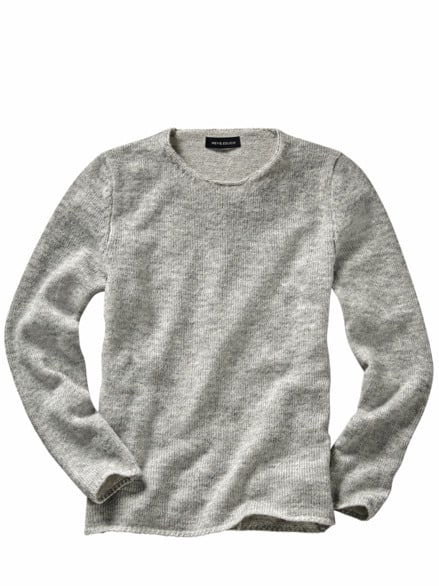 Kompatibler Pullover nebelgrau