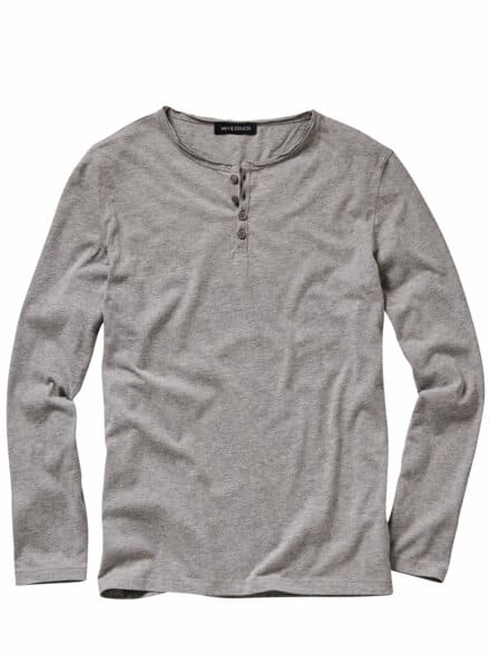 Ausdauer-Henley heathergrey