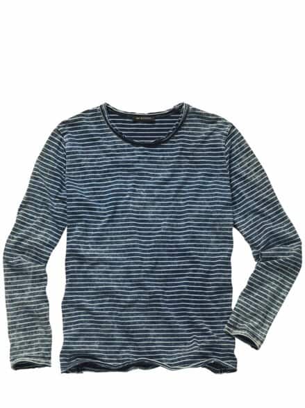 Nicht-so-laut-Longsleeve washed denim Nicht-so-laut-Longsleeve washed denim