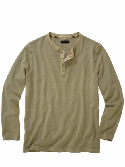 Klare-Kante-Shirt khaki