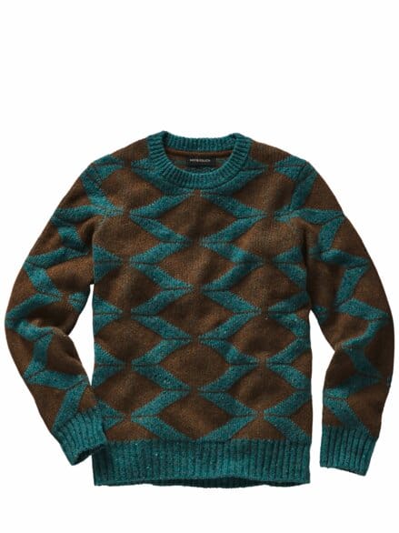 Hauptrolle-Pullover tabak/cyan Hauptrolle-Pullover tabak/cyan