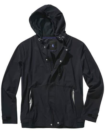 Impuls-Jacke rabenschwarz