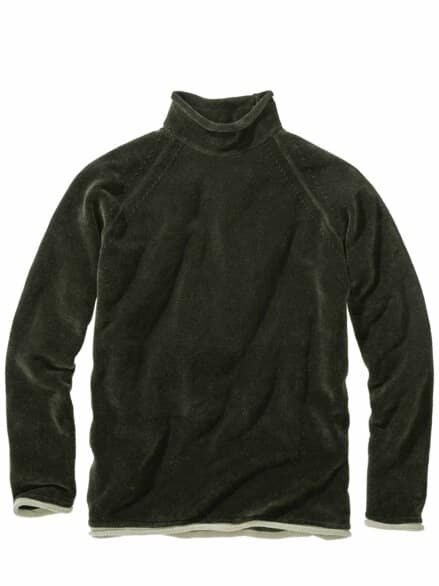 Mockneck-Pulli absinth