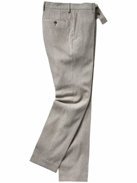 Leichte Cord-Anzughose kiesgrau Leichte Cord-Anzughose kiesgrau