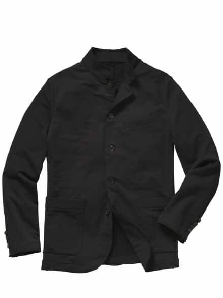 Stadtmenschen-Janker tiefschwarz