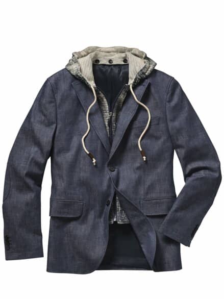 Autoren-Sakko tintenblau