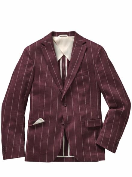 Auszeit-Anzugsakko rubinrot