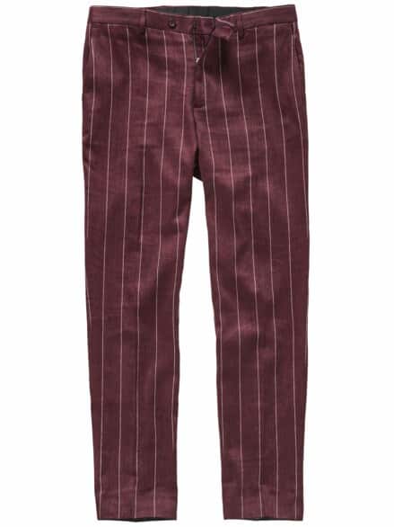 Auszeit-Anzughose rubinrot Auszeit-Anzughose rubinrot