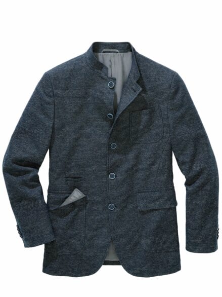 Fast-uni-Anzugsakko casual-blau