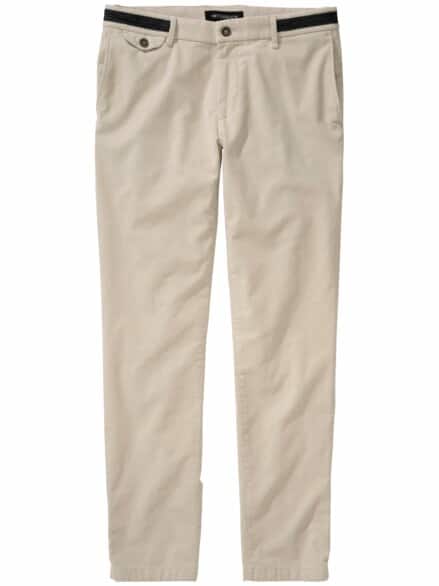 Schachbrett-Chino elfenbein