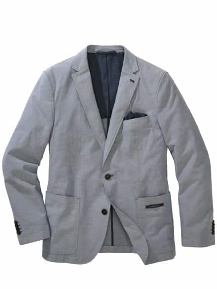 Cavalry-Twill-Blazer meerblau