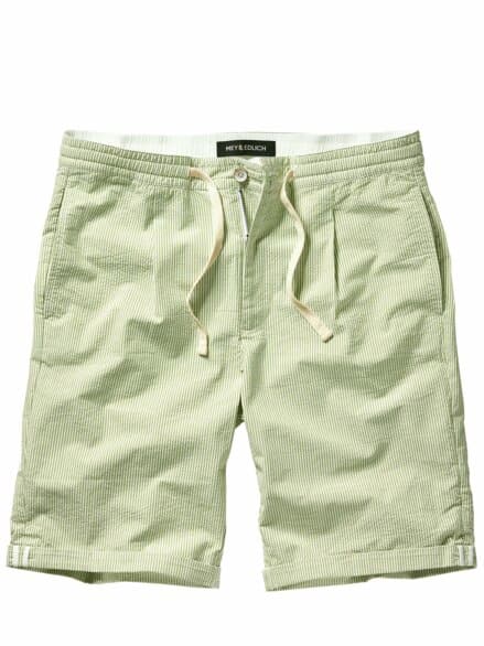 Louisiana-Shorts Streifen limettengrün