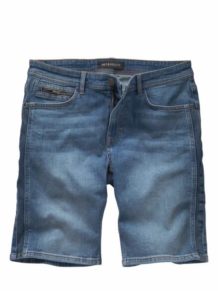 Verrückte Jeans-Shorts washed blue