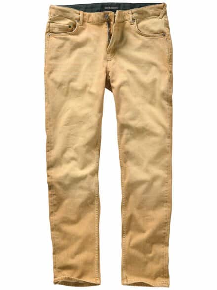 Helle-Freude-Jeans curry