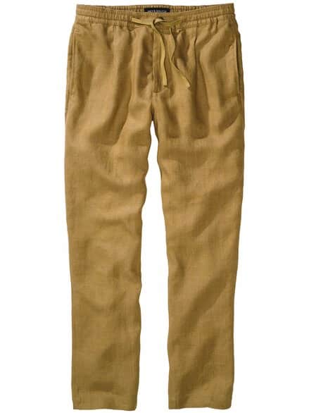 Leinenchino Herringbone gelb Leinenchino Herringbone gelb