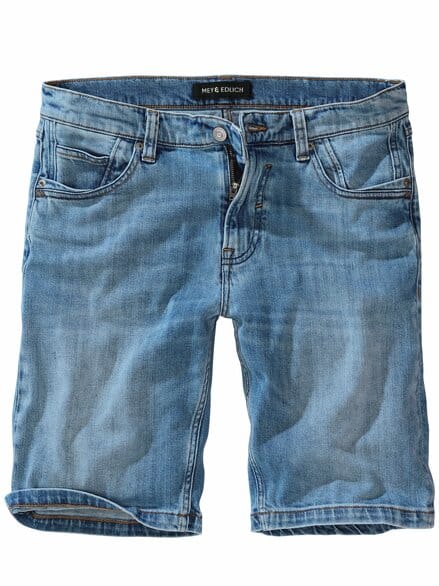 Extrafach-Denim-Shorts blauquarz