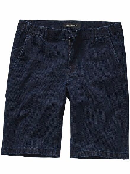 Indigo-Dobby-Shorts indigo