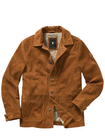 Lederjacke Buffalo cognac
