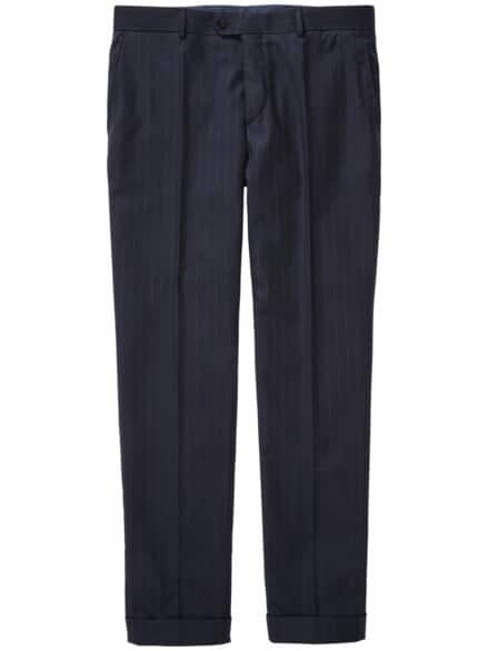 Napoletano Anzughose zigarrenrauchblau